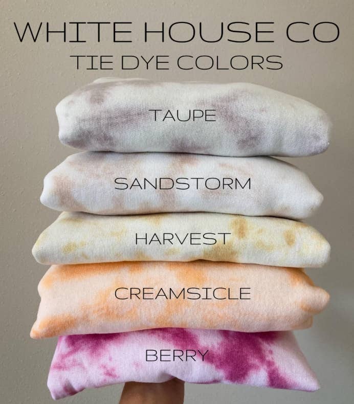 Tie Dye Crewneck Socks