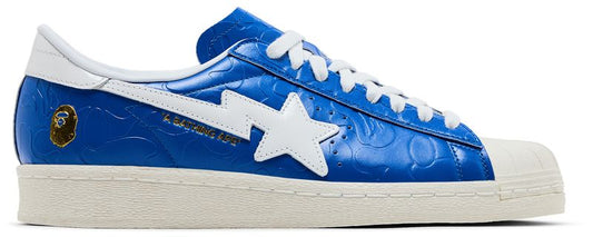 Adidas Superstar Vintage x BAPE "Blue White"