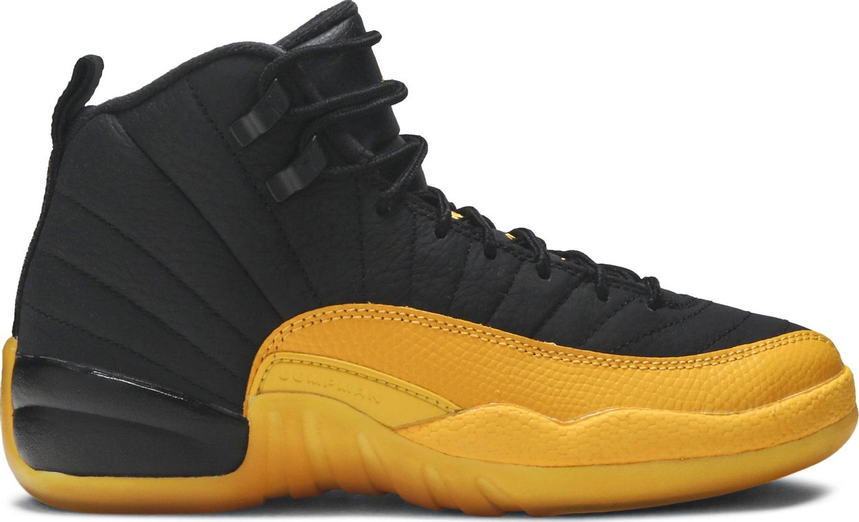 Jordan 12 Retro Black University Gold (GS)